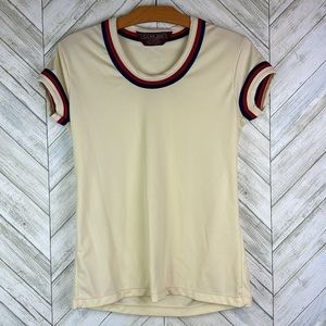 Vintage Corliss Ringer Short Sleeve Shirt